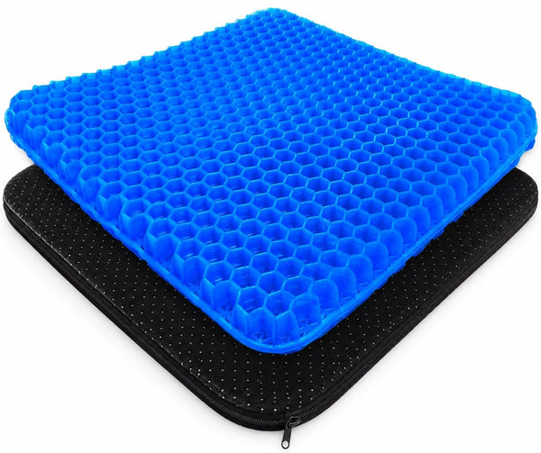 DEVAR Silicone Gel Seat Cushion, Rectangular