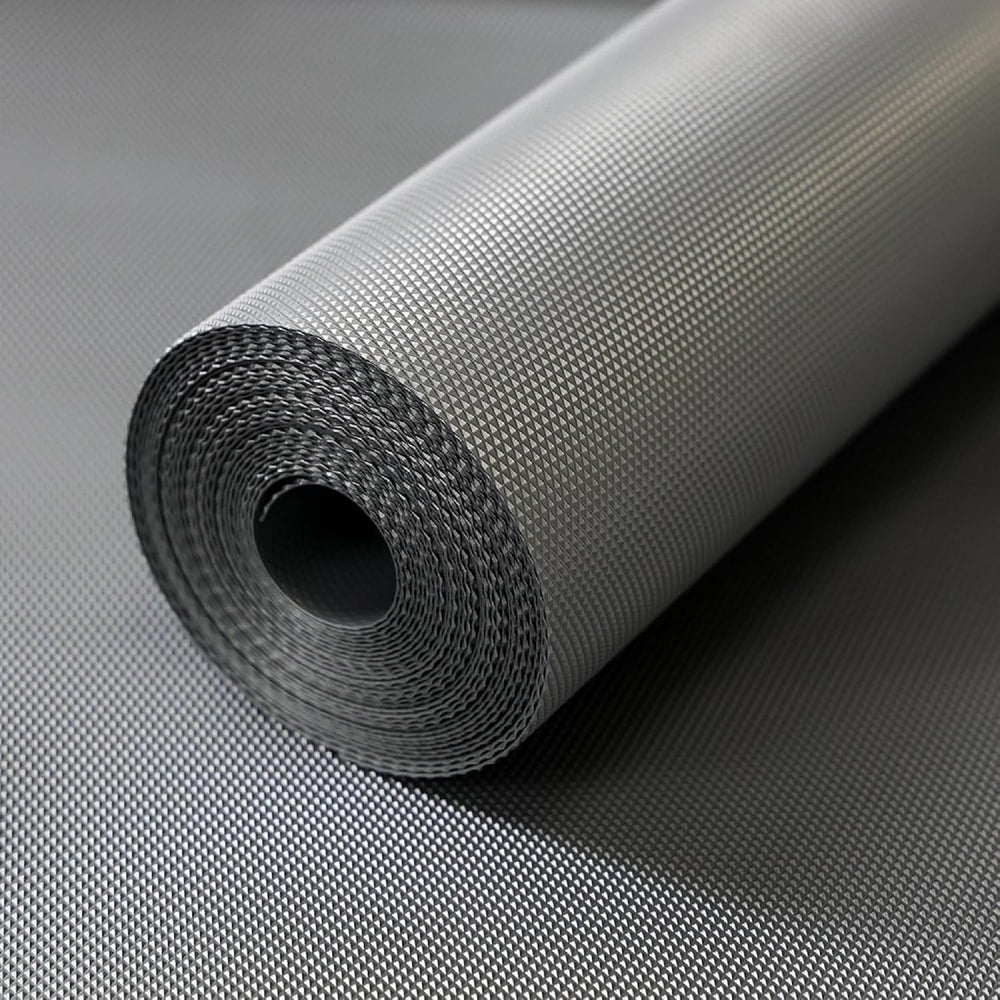 DEVER Home EVA Shelf Liner Roll 45 cm x 5 Meter | Anti-Slip Waterproof Cabinet & Drawer Mat | Diamond Texture Kitchen Shelf P